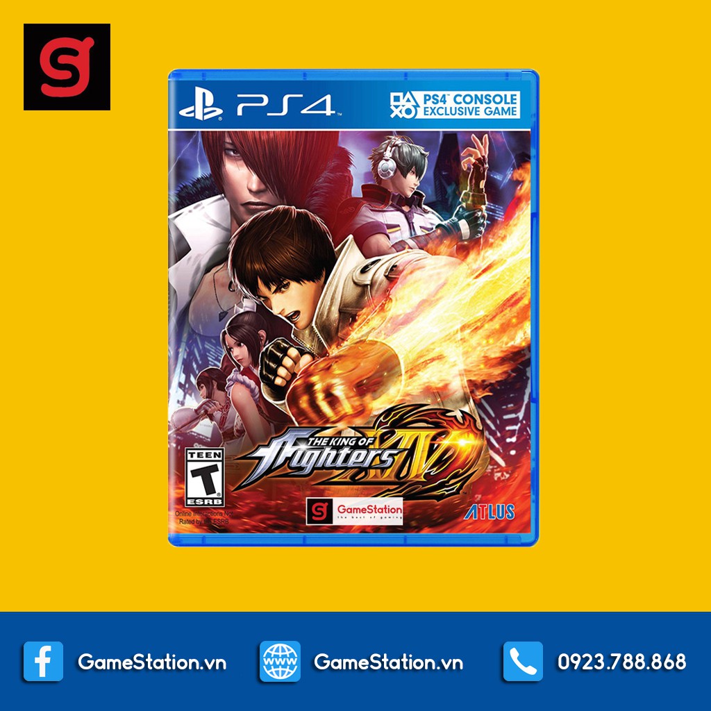 Ps4 Game Disc The King of Fighters XIV - US System