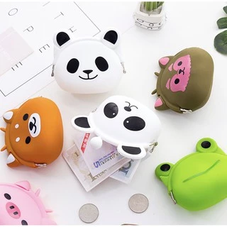พร้อมส่ง >>กระเป๋าซิลิโคน 22 แบบ ใส่เหรียญ ใส่เงิน 9.5 X 12 cm. พกพาสะดวก งานจริงน่ารักมาก