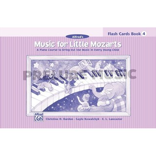 (Teaching materials) Music for Little Mozarts: Flash Cards, Level 4 (17189)