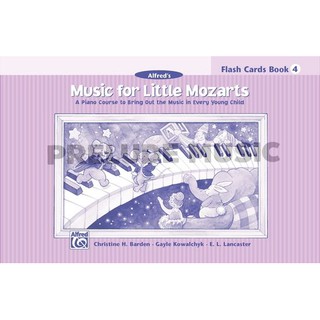 (Teaching materials) Music for Little Mozarts: Flash Cards, Level 4 (17189)