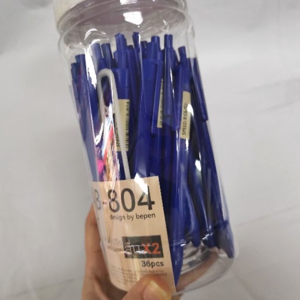 (**กระปุก40ด้าม**) ปากกาลูกลื่น Bepen ลื่นx2 SPEED B-804/B-805/B-806 - รูปที่ 6
