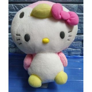 ตุ๊กตา​นุ่ม​นิ่ม​ Hello Kitty สูง​ 8 นิ้ว​ลิขสิทธิ์​ Sanrio สินค้า​ Pre-owned