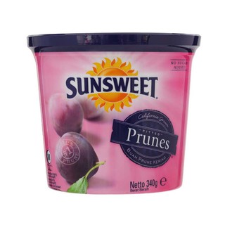 ลูกพรุน ซันสวีท (Sunsweet)   ไม่มีเมล็ด ขนาด 340 กรัม Sunsweet Seedless Prune 340g (1 กระป๋อง)