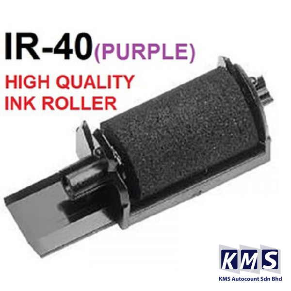 IR-40 IR40 IR30 IR-30 INK ROLLER CASH REGISTER สําหรับ SHARP / CASIO / AURORA / OLYMPIA XE-A107 XE-A