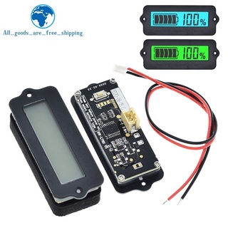 เครื่องทดสอบความจุแบตเตอรี่ LiPo 12V LY6W หน้าจอ LCD โวลต์มิเตอร์ ตรวจจับพลังงานดิจิทัล