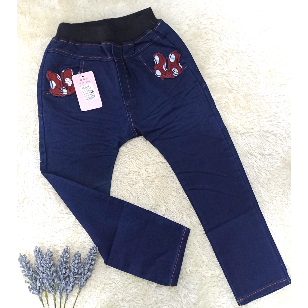MINNIE MOUSE GIRLS JEANS 1647 6
