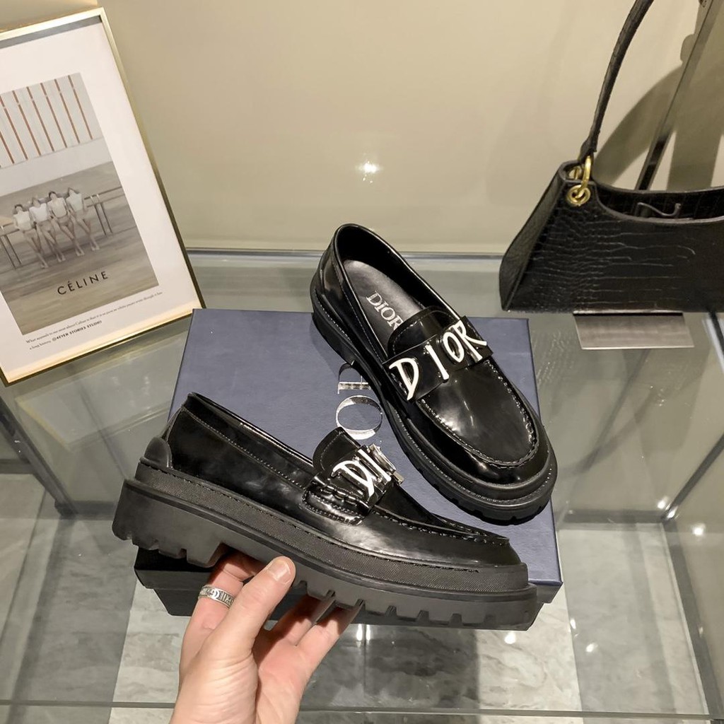 dior leather shoes