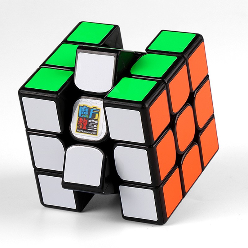 Moyu 3x3x3 Speed Cube Mofangjiaoshi Puzzle Magic Cube Toys with Sticker for Kids