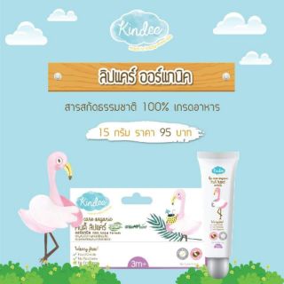 Kindee ลิปแคร์ออร์แกนิค lip care organic 15g