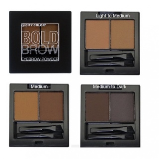 City color bold brow eyebrow kit 2g