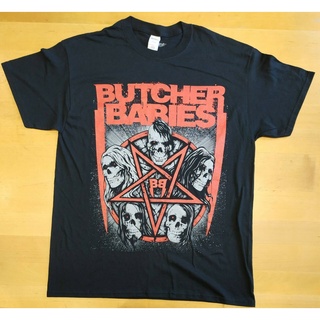 เสื้อยืด พิมพ์ลายการ์ตูนอนิเมะ Butcher Babies L คุณภาพสูง ของขวัญสําหรับเด็กสามารถปรับแต่งได้