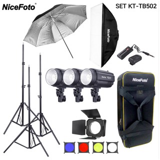 NiceFoto Mini Studio Flash Kit KT-TB502 (TB300 300Ws)