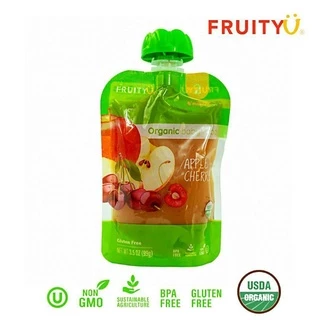 FruityU อาหารบด สำรับเด็กบด ออร์แกนิค พร้อมทาน ขนาด 99 กรัม
