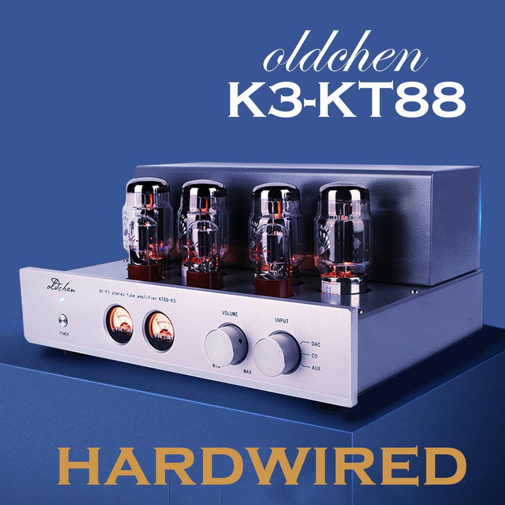 แอมป์หลอด | Oldchen - K3 (KT88) | Tube Integrated Amplifier | Hardwired ...