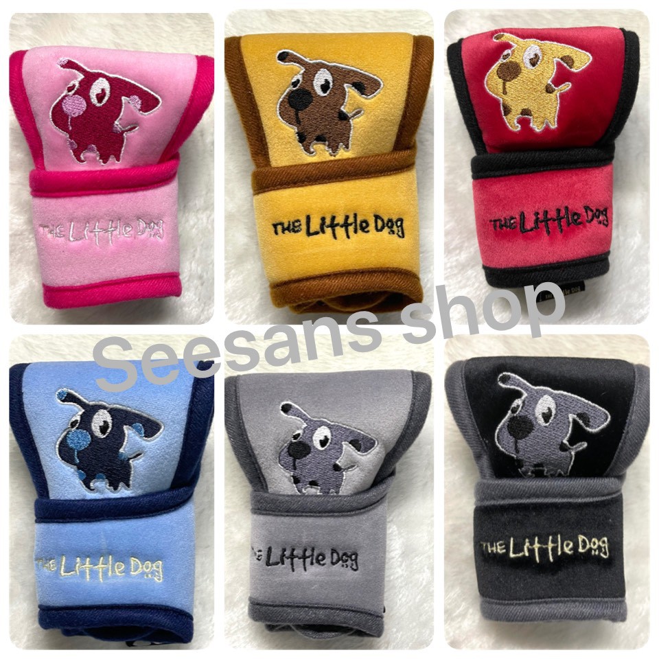 ที่หุ้มเกียร์ออโต้แบบหัวเหลี่ยมกดด้านข้าง ลิตเติ่ลด๊อก#LITTLE DOG มีหลายสีให้เลือกค่ะ /ลิขสิทธิ์แท้