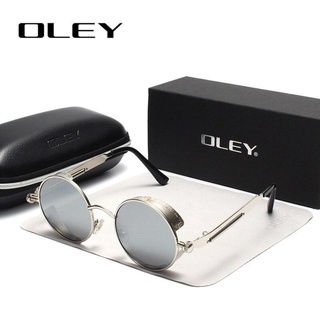 OLEY รุ่น Y261 สี C06 แว่นตากันแดด แว่นตา แฟชั่น เลนส์ โพลาไรซ์ 100% ป้องกันแสงรังสี UV400 พร้อม กล่องเก็บอย่างดี