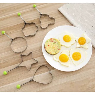 Fried egg mold 5 shapes พิมพ์ทอดไข่ 5 รูปทรง