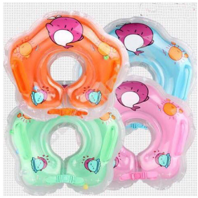 SST Shop ห่วงยางสวมคอ ลายโลมาห่วงยางสระว่ายน้ำ  ปลอกแขน พยุง