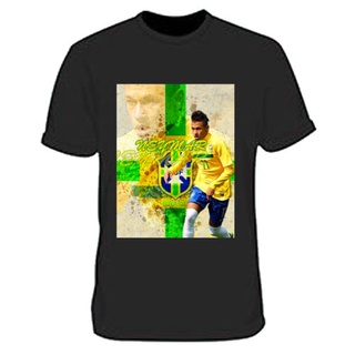 เสื้อยืด ลายทีมชาติฟุตบอล Neymar