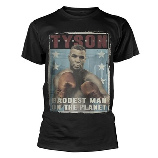 ราคาถูกเสื้อยืดcalเสื้อยืดพิมพ์ลาย Mike Tyson โปสเตอร์สไตล์วินเทจขนาดใหญ่สําหรับผู้ชายS-5XL