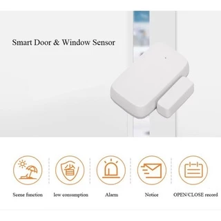 Tuya เซ็นเซอร์ประตูหน้าต่าง Zigbee แจ้งเตือนเข้าแอป (ZD06,ZD08,JMWZG05,ZM-CG205,HO-013ZB) รองรับ Google Home Alexa
