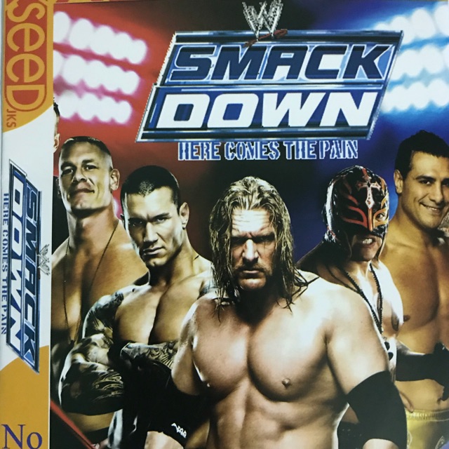 แผ่นเกมส์ ps2 WWE SmackDown