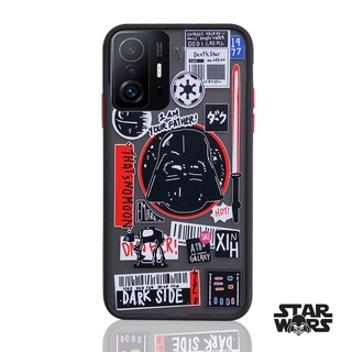 Star Wars Case Xiaomi Mi 11T Pro Hybrid Plastic + Silicon Bumper Cover Hard Sweat-proof Shockproof for Mi 11 T Case