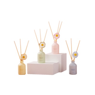 MINISO ก้านไม้หอม ก้านหอม ก้านไม้หอมอโรม่า ปรับอากาศ อโรมาเทอราพี Flower Series Reed Diffuser