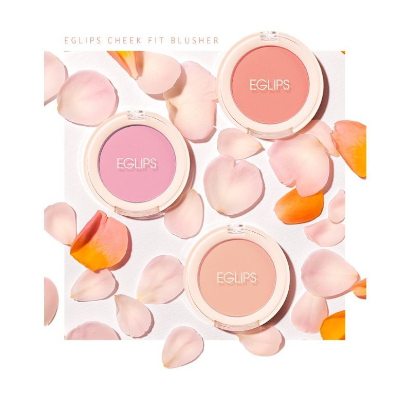 💮ของแท้/พร้อมส่ง💮  Eglips Cheek Fit Blusher  #03 Peach Cheek Fit