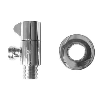 STOP VALVE HAFELE 495.61.230 CHROME สต็อปวาล์ว HAFELE 495.61.230 วาล์วและสต๊อปวาล์ว ก๊อกน้ำ ห้องน้ำ STOP VALVE HAFELE 49