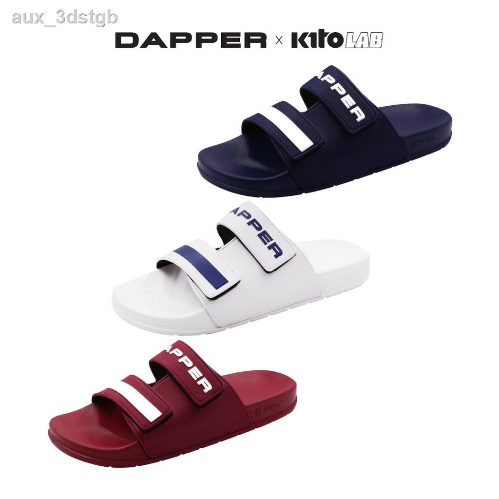 ☒☽☃Kito Move DAPPER x KitoLAB รองเท้าแตะ AH77 Size 36-43