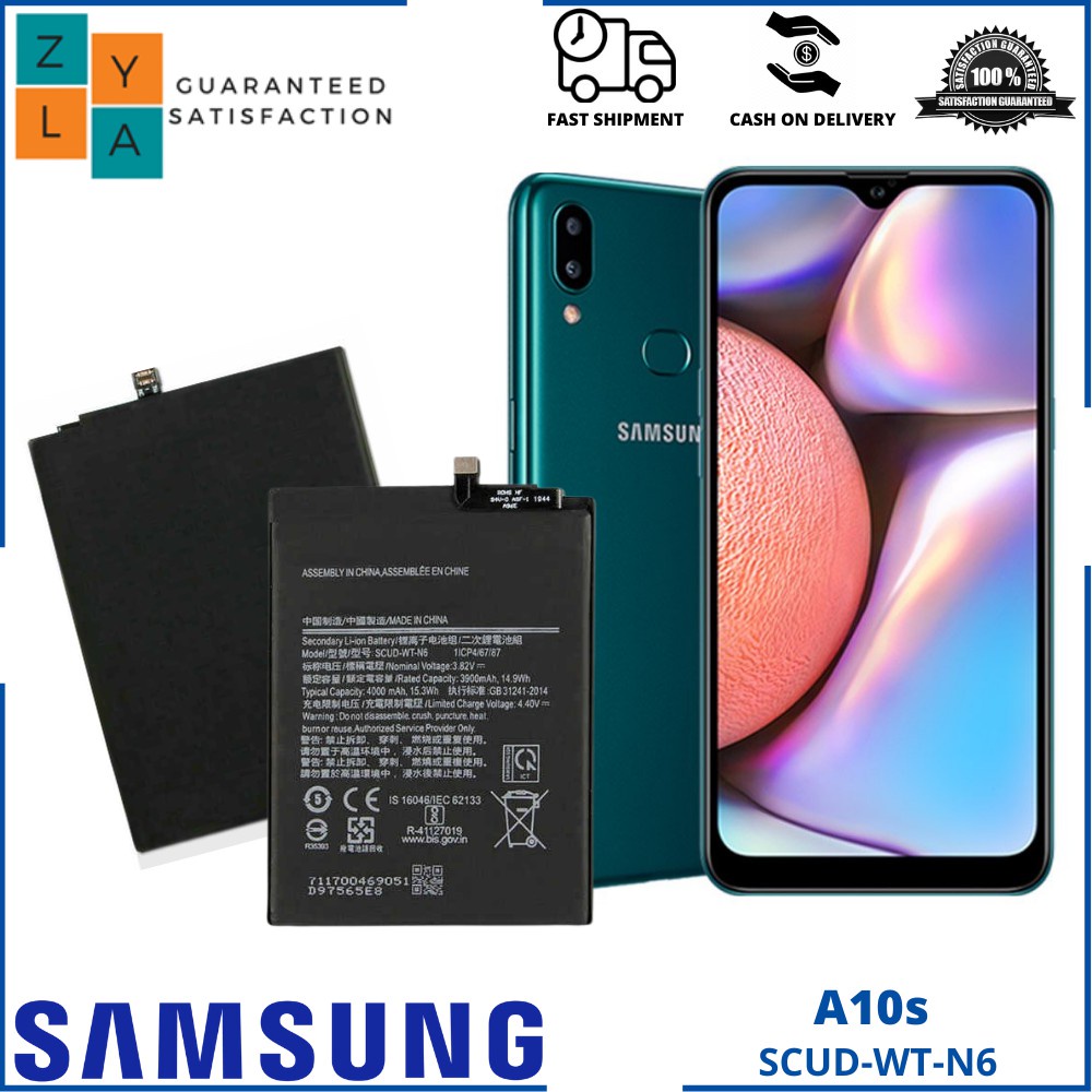 แบตเตอรี่ Samsung Galaxy A10s SM-A107F/DS รุ่น SCUD-WT-N6 ของแท้