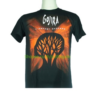 เสื้อวง Gojira เสื้อไซส์ยุโรป โกจิรา PTA1388 เสื้อวงดนตรีต่างประเทศ