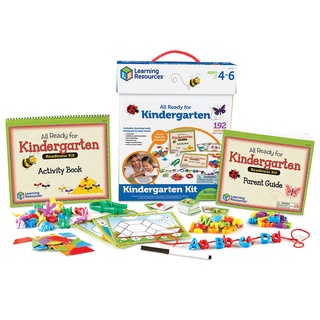 L4K : Learning Resources : All Ready For Kindergarte Readiness Kit : ชุด เตรียมความพร้อมวัยอนุบาล : 4-6 ปี : พร้อมส่ง!