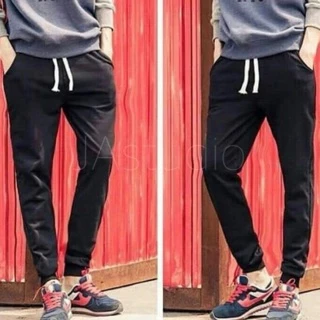 ⚡️F02-2⚡️กางเกงวอร์ม กางเกงขายาวผ้าสำลี jogger Pants S-5XL