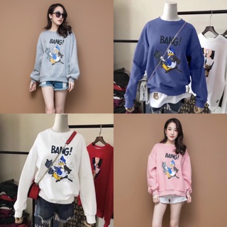 MN562🌹Donald Duck  Sweater