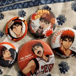 JAPAN KUROKO NO BASKET Kagami Taiga Anime pins Badge เข็มกลัด อนิเมะ คุโรโกะ โน บาสเกต คากามิ ไทกะ ญี่ปุ่น ของสะสม