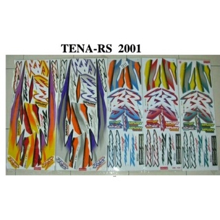 สติกเกอร์ tena rs ปี2001 (สั่งซื้อโปรดระบุสี)