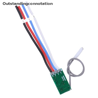 [Outstandingconnotation] โมดูลสวิตช์ไฟรีเลย์ไร้สาย 433Mhz 1CH RF