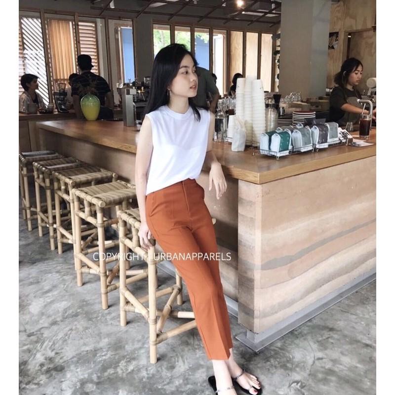 Urban apparel  กางเกง 8 ส่วน เอวตะขอ