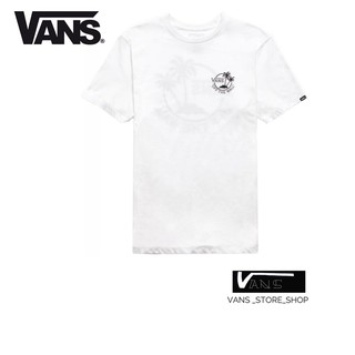 เสื้อยืดVANS MINI DUAL PALM III T-SHIRT WHITE GRAY สินค้ามีประกันแท้