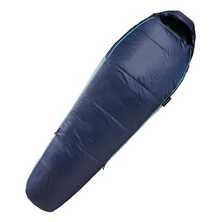 ถุงนอนสำหรับการเทรคกิ้งรุ่น Trek 500 15° (สีน้ำเงิน) ถุงนอนเดินป่า ถุงนอนกันหนาว ถุงนอนพกพก Outdoor Camping Sleeping Bag