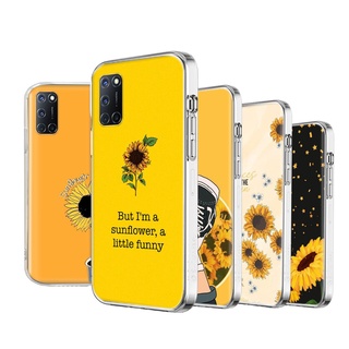 เคสใส แบบนิ่ม ลายดอกทานตะวัน WI-155 สําหรับ Motorola Moto G10 Power G20 G30 G40 G50 G60 G60S G100 E20 E30 E40