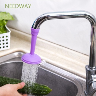 NEEDWAY Anti-splash Faucet Filter Swivel Water Diffuser Tap Nozzle Bubbler Aerator Spray Kitchen Accessories Adjustable Water Saving Device Shower Head/Multicolor