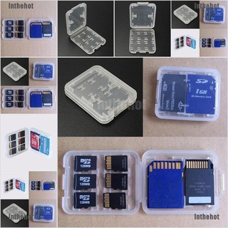 กล่องเก็บการ์ดหน่วยความจํา 8 ช่อง Micro SD TF SDHC