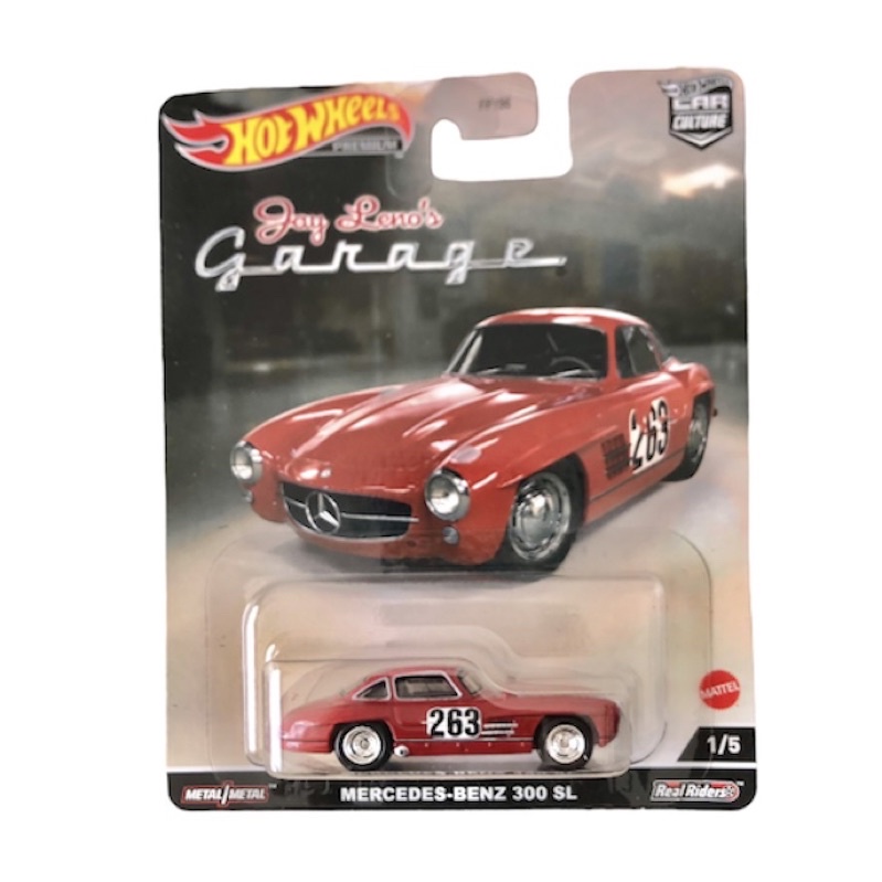 Hot Wheels Jay Leno's Garage Premium Mercedes-Benz 300 SL