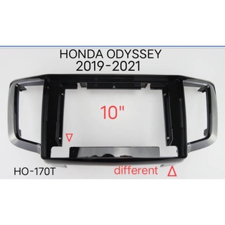 หน้ากากวิทยุ HONDA ODYSSEYปี2019-2021สำหรับเปลี่บนจอandroid10"