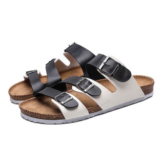 Mens Shoes Womens Shoes Slides Flat Sandals  แบบสวมและแบบลำลอง รองเท้าแตะแบบสวมผู้หญิง รองเท้าส้นแบนแบบรัดส้น 拖鞋 A0018