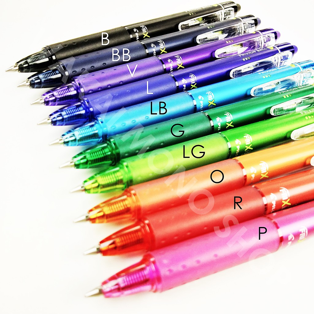 ปากกาลบได้ (หัว0.7) แบบกด PILOT FriXion ball 07 แยกแท่ง