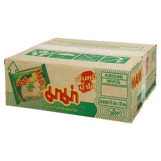 มาม่า เส้นหมี่กึ่งสำเร็จรูปน้ำใส 55กรัม x 30 ซอง/Mama Instant Rice Vermicelli Clear Water 55g x 30 Sachets